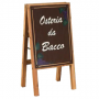 Cavalletto in legno massello per menù per ristoranti in vendita online da mybricoshop