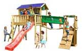 Parco gioco con scivolo e altalena Jungle-Gym-Playhouse-xl-Bridge_mybricoshop