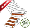Rivestimenti per scale in legno massello finger joint