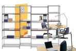Sistema di scaffali componibili IRON
