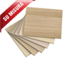 Pannelli di lamellari lista unica legni pregiati su misura in vendita online da Mybricoshop