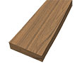 Tavola in legno Noce Mansonia massello piallata e refilata in vendita online da Mybricoshop