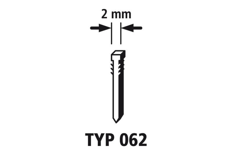 16 mm 1000 Pezzi Tipo 062 Wolfcraft 7239000 Chiodi 16 mm 1000 Pezzi Tipo 062 Wolfcraft 7239000 Chiodi
