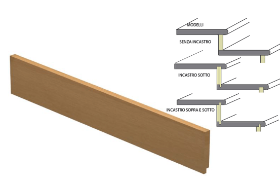 Alzata per gradini in legno di faggio e rovere su misura spessore 20 mm_product_product_product_product