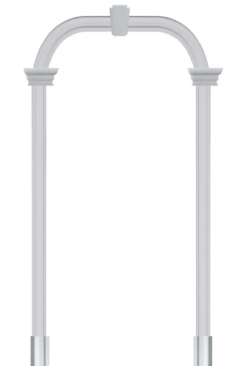 Cornice ad arco in PE per vani negozio online mybricoshop
