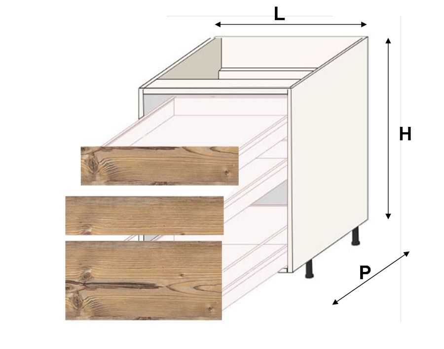 Piano Cottura 4 5 Fuochi Coprigas Tutto Legno Personalizzabile Colori  Decori