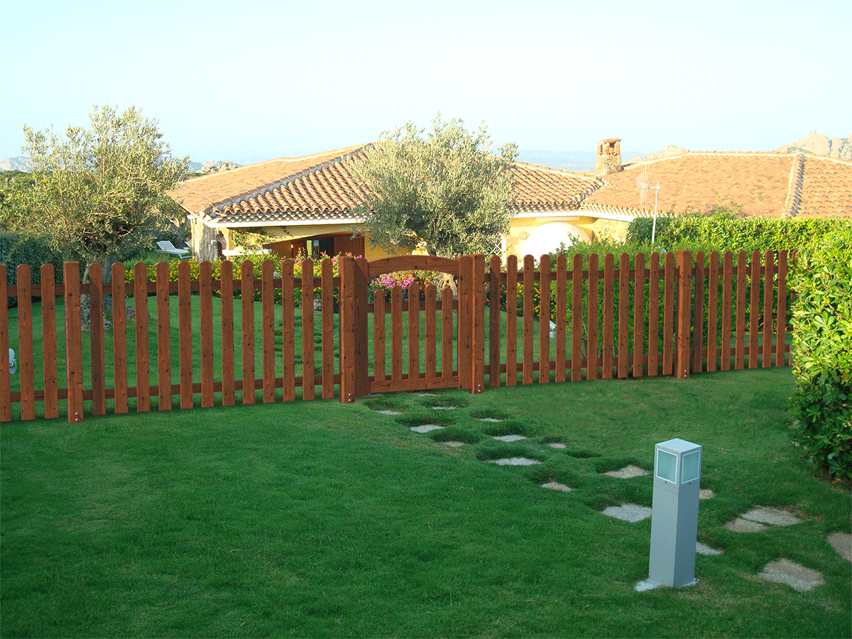 Elementi per recinzione in legno impregnato Linda - Julia OnDa57