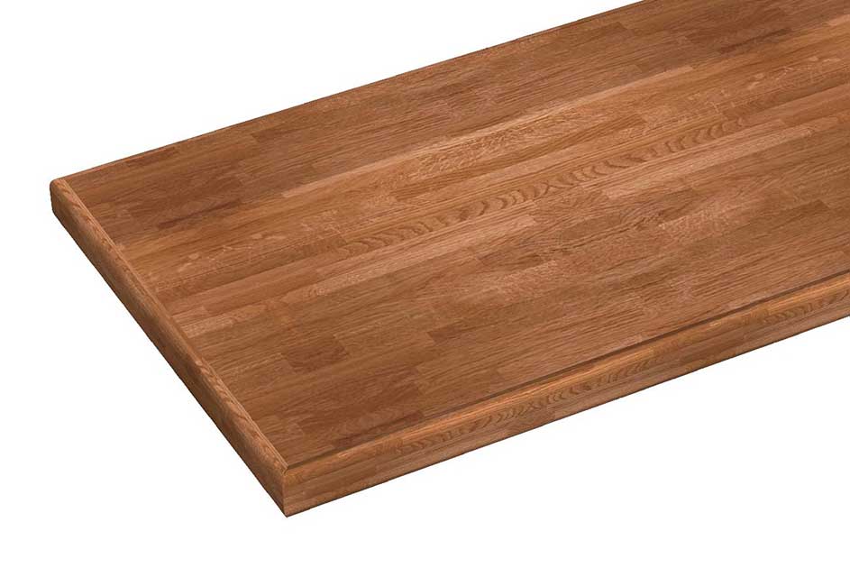Piano Cucina In Legno Lamellare Massello