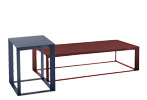Tavolino da salotto in acciaio Frame vendita online mybricoshop