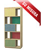 libreria scaffale in legno massello  bifacciale su misura in vendita online da Mybricoshop