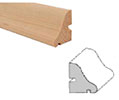 Cornice in legno massello per falegnameria e pannelli art.136_mybricoshop