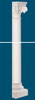 semicolonna in gesso ⌀ 16 cm mod. 10_4 in vendita online da Mybricoshop