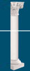 semicolonna in gesso ⌀ 18 cm mod.9_4 in vendita online da Mybricoshop