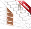 Scaffale sottoscala su misura in vendita online da Mybricoshop