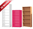 Libreria in laminato su misura in vendita online da Mybricoshop