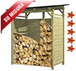 Legnaia porta legna Matteo su misura per esterni in vendita online da Mybricoshop