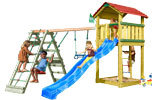 Torretta gioco Cottage Climb con scivolo uso privato jungle Gym in vendita online da Mybricoshop