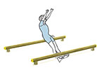 Ostacoli verticalie tante attrezzature per esercizi ginnici in vendita online da Mybricoshop