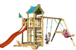 Torretta  gioco Nomad Swing Jungle gym con scivolo mybricoshop