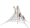 Piramide a rete per arrampicata altezza 270 cm certificata per uso pubblico in vendita online da Mybricoshop