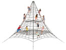 Piramide a rete per arrampicata altezza 550 cm certificata per uso pubblico in vendita online da Mybricoshop