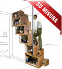 Scaffale scala in faggio massello in vendita online da Mybricoshop