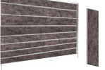 Doghe da rivestimento per parete in pvc corten metal Ecopan in vendita online da Mybricoshop