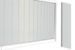 Doghe da rivestimento per parete in pvc alluminio metal Ecopan in vendita online da Mybricoshop