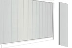 Doghe da rivestimento per parete in pvc alluminio metal Ecopan in vendita online da Mybricoshop