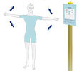 Palo portatabella esercizi braccia per attrezzature ginniche per uso pubblico. per esercizi ginnici in vendita online da Mybricoshop