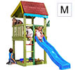Torretta gioco Home con scivolo uso privato jungle Gym in vendita online da Mybricoshop