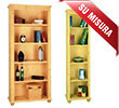 libreria legno massello modello classica su misura in vendita online da Mybricoshop
