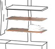 Mensola legno massello Pecasa in vendita online da mybricoshop