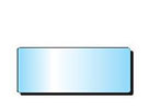 Mensola in vetro rettangolare liscia in vendita online da Mybricoshop