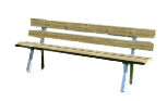 Panchina per parchi e giardini Milano in legno in vendita online da mybricoshop