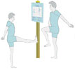 Palo portatabella movimento gambe per attrezzature ginniche per uso pubblico. per esercizi ginnici in vendita online da Mybricoshop