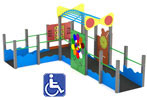 Percorso gioco Gallery certificato per uso pubblico e per bambini con disabilità in vendita online da Mybricoshop