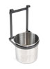 portaposate a cesto cromato  per cucina grigio antracite appendiutensili in vendita online da Mybricoshop