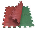 Pavimentazione Quad antitrauma in gomma riciclata in vendita online da Mybricoshop
