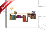 Libreria scaffale Scaffalbox su misura in vendita online da Mybricoshop