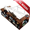 libreria scaffale modulo per divano in vendita online da Mybricoshop