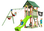 torretta parco giochi Kiosk Swing per parchi e giardini Blue Rabbit in vendita online da Mybricoshop