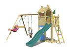 Torretta  gioco Resort con scivolo e altalena Jungle gym mybricoshop