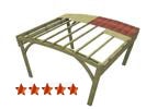 Pergola ad arco modello ARCA in kit di montaggio in lamellare impregnato in autoclave in vendita online da Mybricoshop