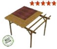 Pergola in legno - Gazebo Easy su misura mybricoshop