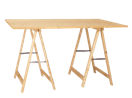 tavolo con cavalletti in vendita online da Mybricoshop