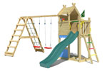 Torretta  gioco Resort Climb  con scivolo e altalena Jungle gym mybricoshop