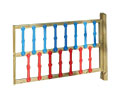 Recinzione modulare in legno modello barbapapa' in vendita online da mybricoshop