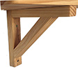 Reggimensola legno simple in vendita online da Mybricoshop