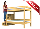Letto a castello Sam su misura in vendita online da Mybricoshop